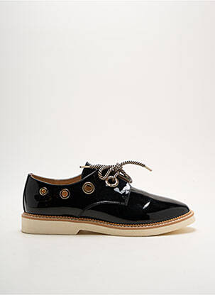 Derbies matière lisse talon plat jusqu'à 3cm noir ARMISTICE femme