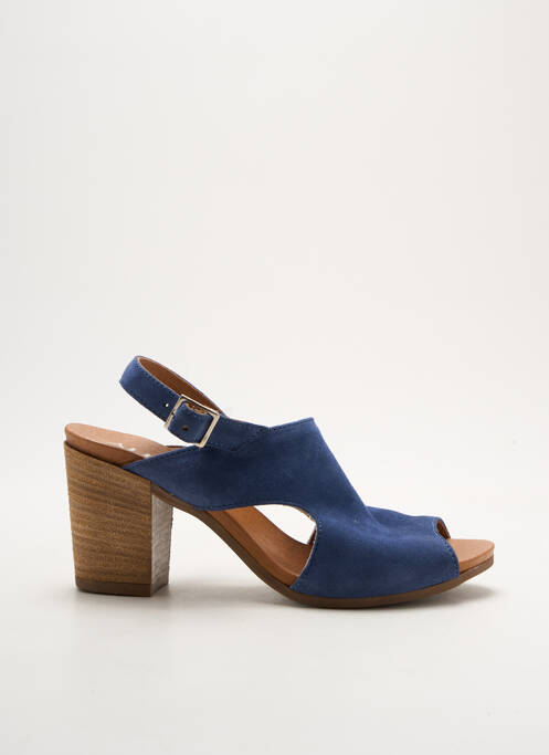 Sandales/Nu pieds bleu ALFA pour femme