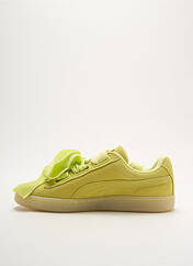 Baskets jaune PUMA pour femme seconde vue