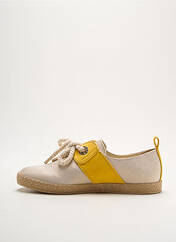 Espadrilles jaune ARMISTICE pour femme seconde vue