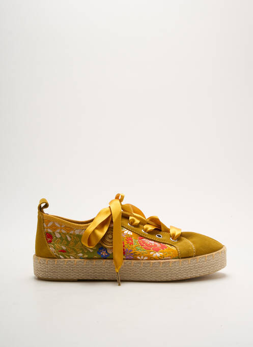 Espadrilles jaune PATAUGAS pour femme