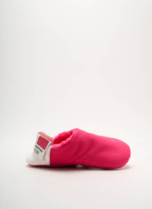 Chaussons/Pantoufles rose PANTONE TM pour femme