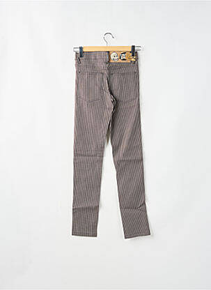 Pantalon slim taille basse taille basse gris CHEAP MONDAY femme