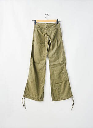 Pantalon cargo coupe droite taille normale vert LOIS femme