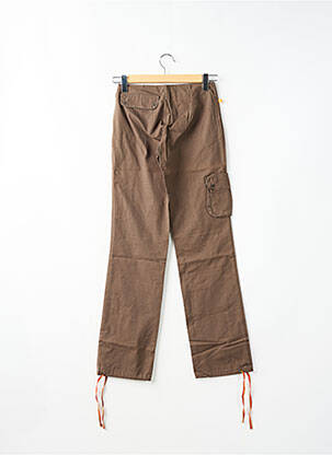 Pantalon droit poches marron SESSUN femme