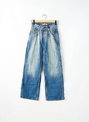 Jean coupe flare poches bleu SCHOOL RAG femme