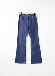 Jeans bootcut taille haute taille haute bleu SCHOOL RAG femme