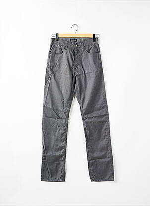Pantalon slim poches gris TEDDY SMITH femme