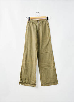 Pantalon flare taille normale taille normale vert CIMARRON femme