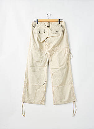 Pantalon cargo coupe droite beige FREEMAN T.PORTER femme