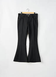 Pantalon flare taille normale taille normale noir FREEMAN T.PORTER femme