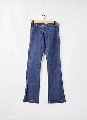 Jeans coupe droite poches bleu SCHOOL RAG femme
