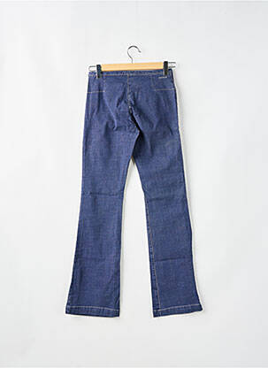 Jeans coupe droite poches bleu SCHOOL RAG femme