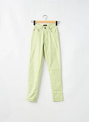 Pantalon slim poches vert LOLITA femme