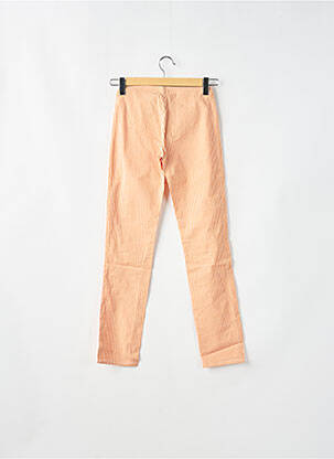 Pantalon slim poches orange LOLITA femme
