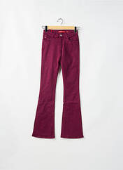 Pantalon droit violet MISS SIXTY pour femme seconde vue