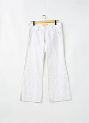 Pantalon flare blanc FREEMAN T.PORTER pour femme seconde vue