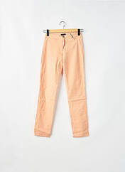 Pantalon slim orange LOLITA pour femme seconde vue