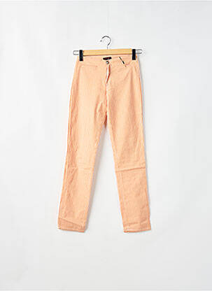 Pantalon slim orange LOLITA pour femme