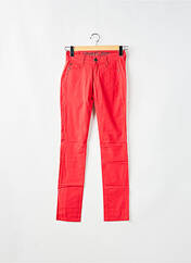 Pantalon slim rouge FREEMAN T.PORTER pour femme seconde vue