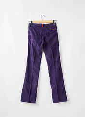 Pantalon slim violet FREEMAN T.PORTER pour femme seconde vue