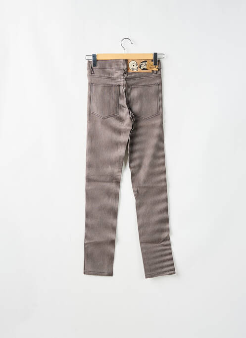 Pantalon slim taille basse taille basse gris CHEAP MONDAY femme
