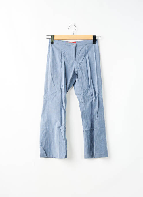 Pantalon 7/8 taille haute taille haute bleu MISS SIXTY femme