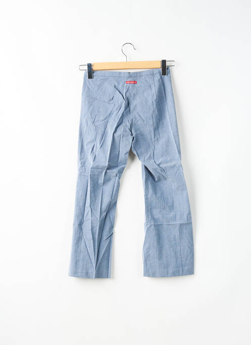 Pantalon 7/8 taille haute taille haute bleu MISS SIXTY femme