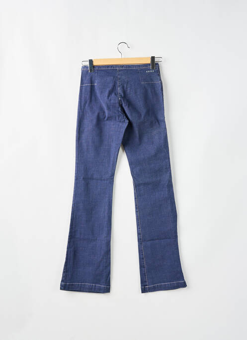 Jeans coupe droite bleu SCHOOL RAG pour femme