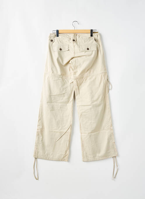 Pantalon cargo beige FREEMAN T.PORTER pour femme