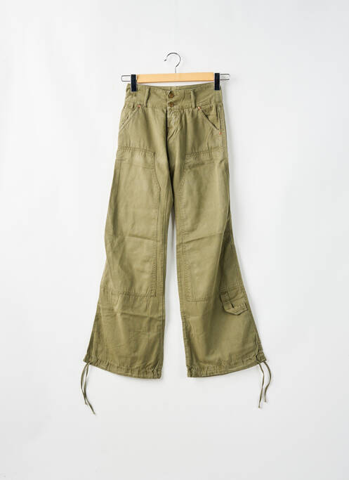 Pantalon cargo vert LOIS pour femme