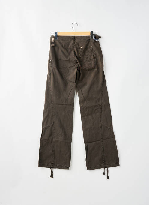Pantalon droit marron LOIS femme
