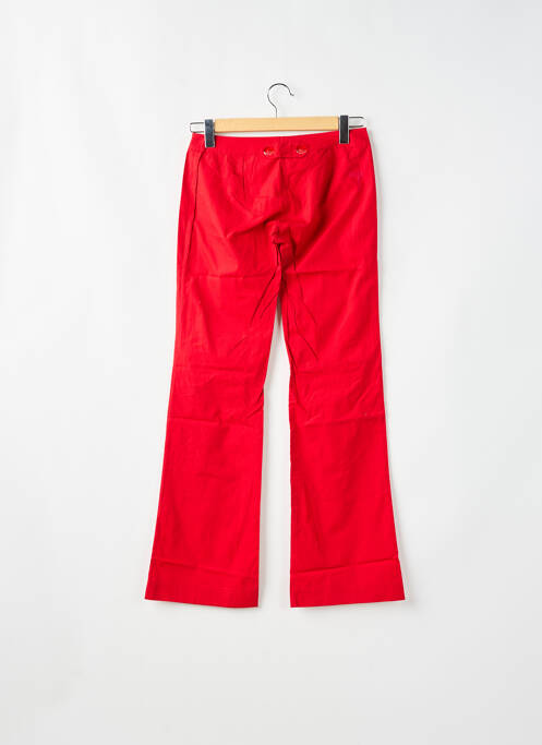 Pantalon droit rouge BE YOU K pour femme
