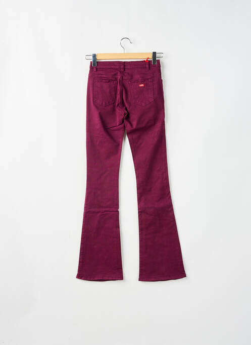 Pantalon droit violet MISS SIXTY pour femme
