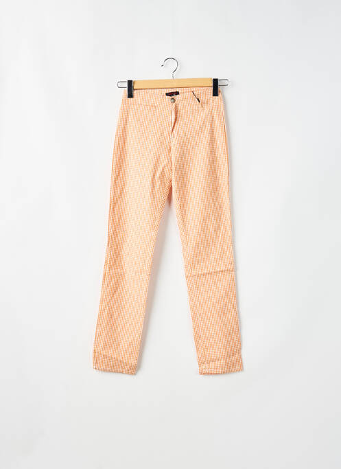 Pantalon slim orange LOLITA pour femme