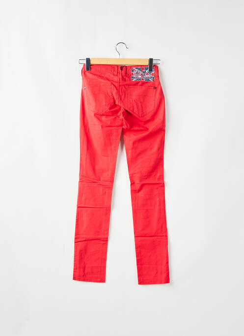 Pantalon slim rouge FREEMAN T.PORTER pour femme