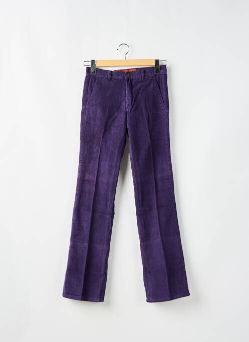 Pantalon slim violet FREEMAN T.PORTER pour femme