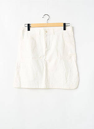 Jupe courte poches blanc LADY SOUL femme