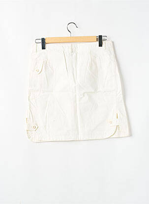 Jupe courte poches blanc LADY SOUL femme