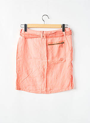 Jupe courte poches orange TEDDY SMITH femme