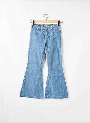 Jean coupe flare stretch taille normale bleu SCHOOL RAG femme