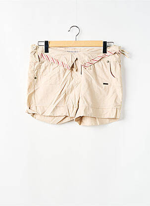 Short fermeture zippée sous rabat boutonné taille normale beige PEPE JEANS femme