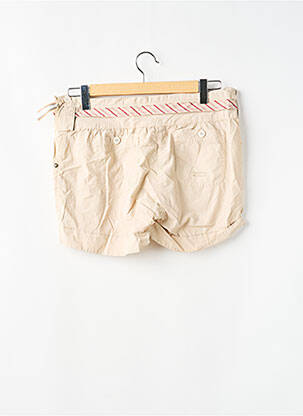 Short fermeture zippée sous rabat boutonné taille normale beige PEPE JEANS femme