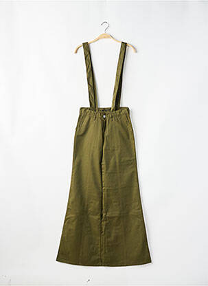 Pantalon flare taille basse taille basse vert LA BRIGADA INTERNACIONAL femme