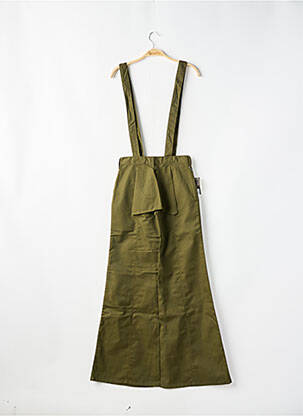 Pantalon flare taille basse taille basse vert LA BRIGADA INTERNACIONAL femme