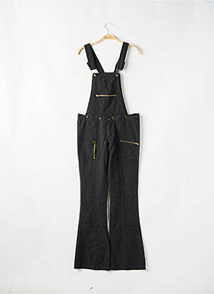 Salopette poches fines bretelles noir RWD femme