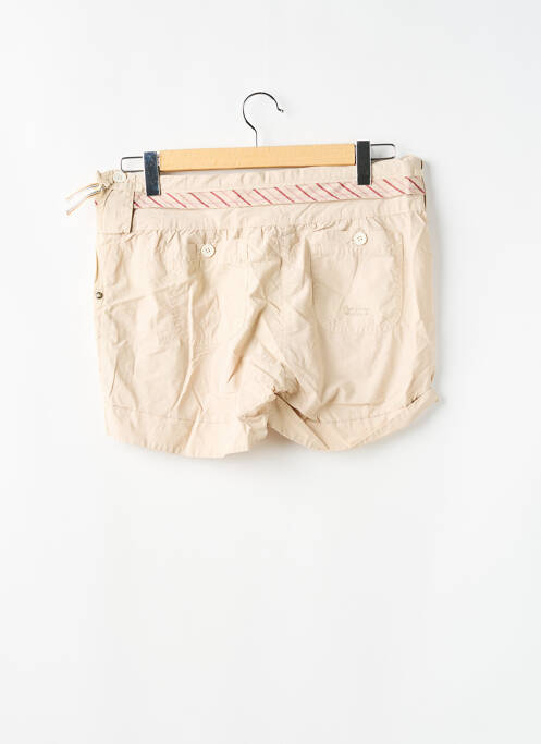 Short fermeture zippée sous rabat boutonné taille normale beige PEPE JEANS femme