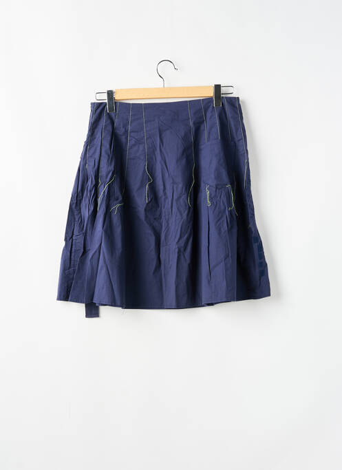 Jupe mi-longue bleu HARDCORE SESSION pour femme