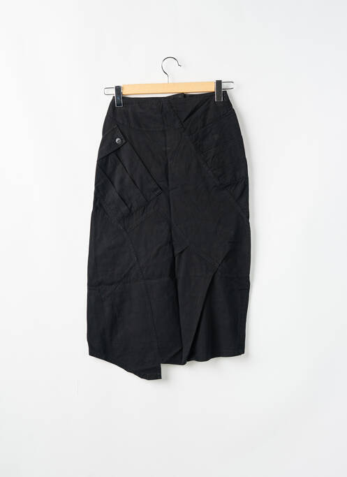 Jupe mi-longue noir BE YOU K pour femme