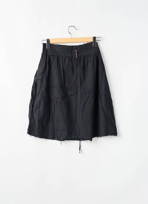 Jupe mi-longue noir HARDCORE SESSION pour femme